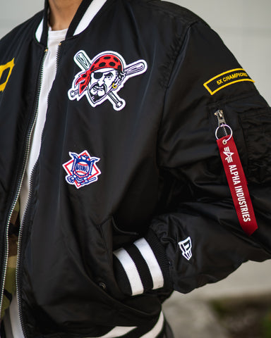 New Era x Alpha Industries Pittsburgh Pirates MA-1 Bomber Jacket - New Era