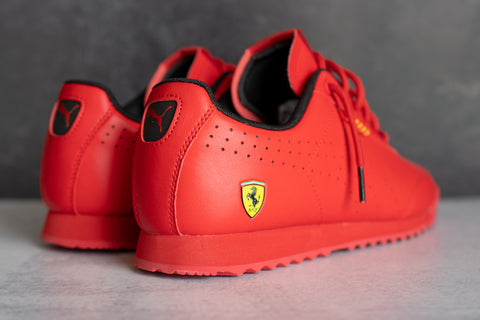 GRADESCHOOL Puma Ferrari Roma Via Perf (Rosso Corsa) - Puma