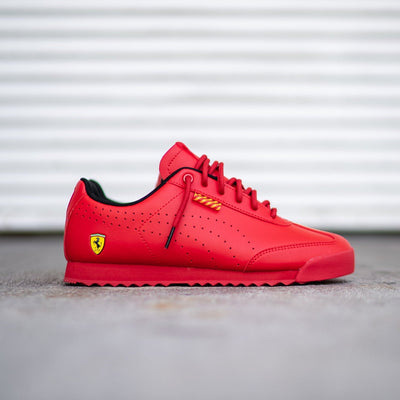 GRADESCHOOL Puma Ferrari Roma Via Perf (Rosso Corsa) - Puma