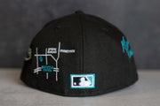 New Era Florida Marlins City Transit Pack 59Fifty Fitted Cap (Black) - New Era