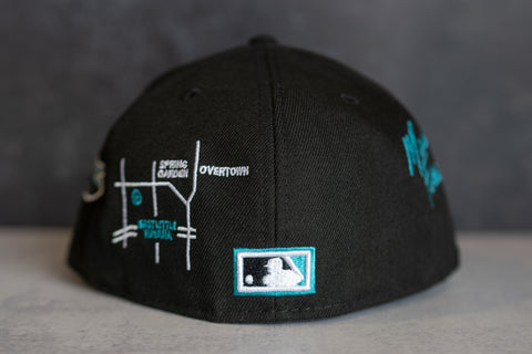 New Era Florida Marlins City Transit Pack 59Fifty Fitted Cap (Black) - New Era