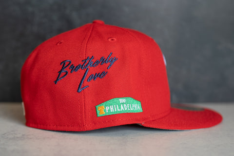 New Era Philadelphia Phillies City Transit Pack 59Fifty Fitted Cap (Red) - New Era
