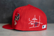 New Era Philadelphia Phillies City Transit Pack 59Fifty Fitted Cap (Red) - New Era