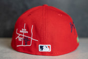 New Era Philadelphia Phillies City Transit Pack 59Fifty Fitted Cap (Red) - New Era