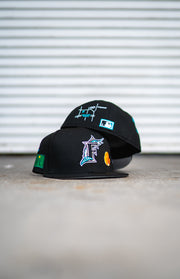New Era Florida Marlins City Transit Pack 59Fifty Fitted Cap (Black) - New Era