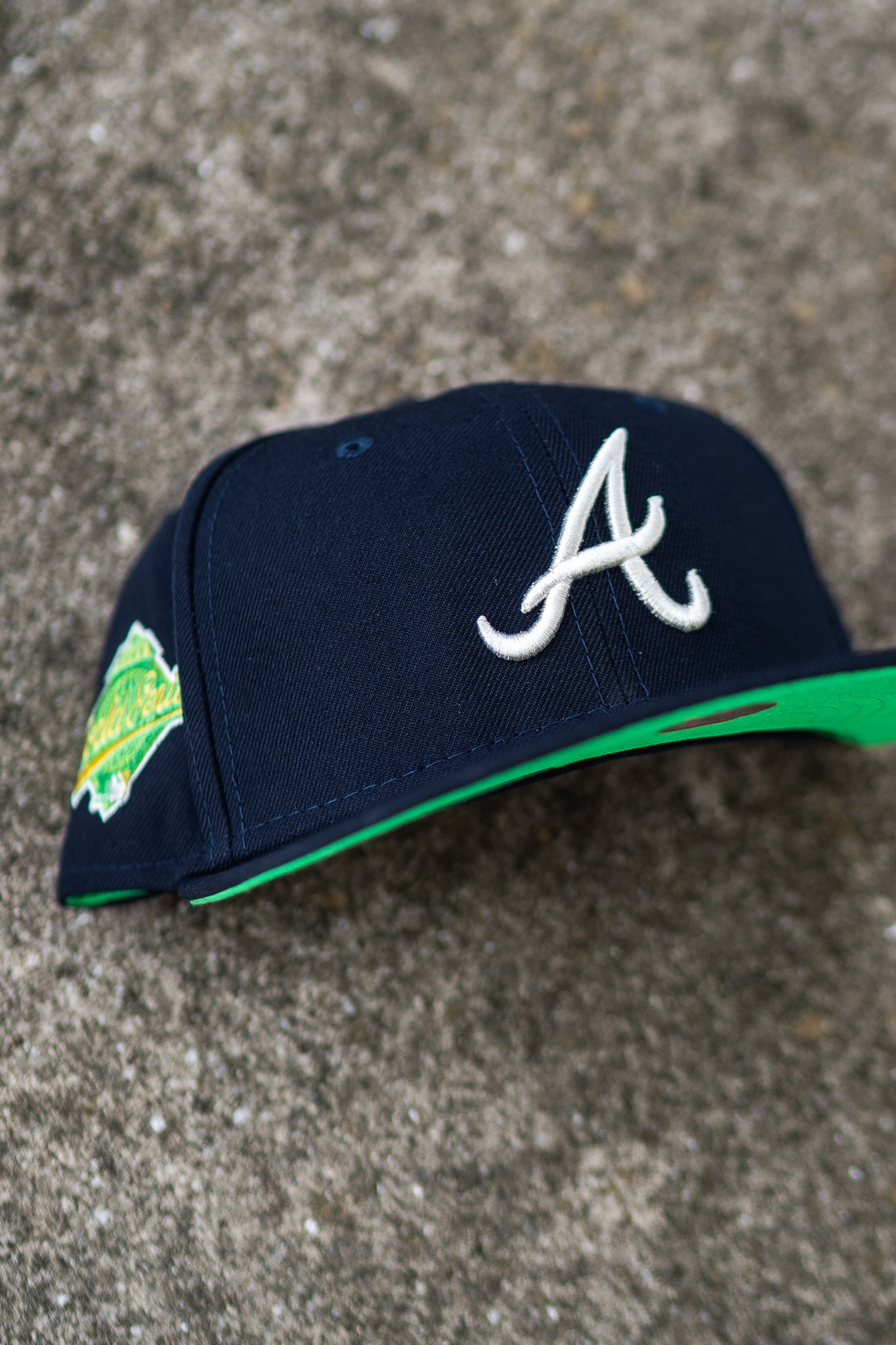 New Era Atlanta Braves Cyber 1996 World Series Green UV (Navy) - New Era