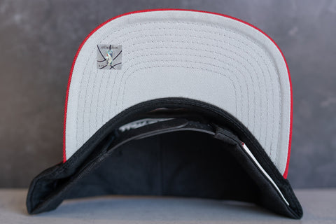 Mitchell & Ness Chicago Bulls Snapback (Black/Red) - Mitchell & Ness