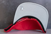 Mitchell & Ness Chicago Bulls Snapback (Red/Black) - Mitchell & Ness