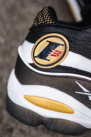 MEN'S REEBOK ANSWER 1 OG DMX BASKETBALL SHOES (Gold Medal) - Reebok