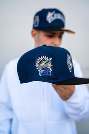 New Era Florida Marlins 1993 Inaugural Season Yellow Gold UV (Oceanside Blue/Black) - New Era