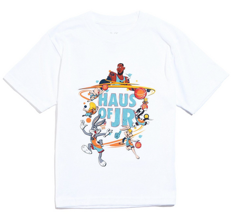 Haus of JR Space Jam Tee (White) - Haus of JR