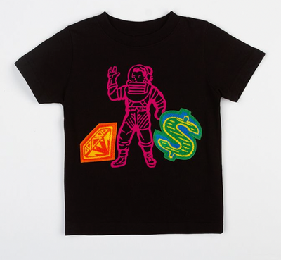 KIDS Billionaire Boys Club bb Billio Astro ss Knit (Black) - Billionaire Boys Club