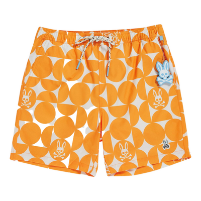 Psycho Bunny Bennett Swim Shorts (Amber Frost) - Psycho Bunny