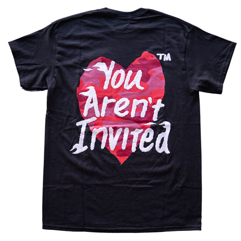 Hyde Park Camo Heart Tee (Coffee) - Hyde Park