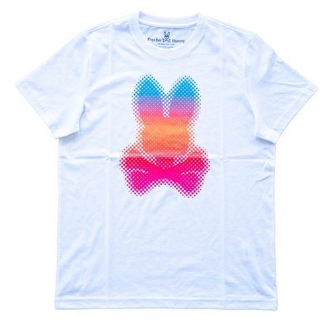 Psycho Bunny Barnett Graphic Tee (White) - Psycho Bunny