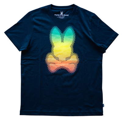 Psycho Bunny Barnett Graphic Tee (Navy Blue) - Psycho Bunny