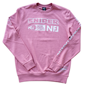 Sniper Gang NFL Crewneck (Pink) - Sniper Gang Apparel