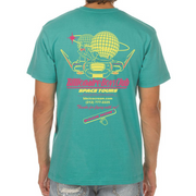 Billionaire Boys Club Space Tours SS Tee (Bright Aqua) - Billionaire Boys Club