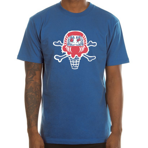 Ice Cream Daruma SS Tee (Dark Blue) - Ice Cream