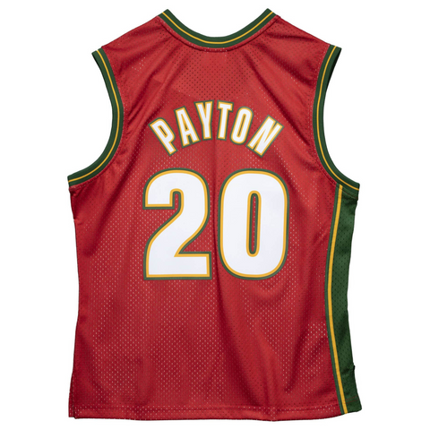 MITCHELL & NESS SWINGMAN JERSEY SEATTLE SUPERSONICS 1999-2000 GARY PAYTON - Mitchell & Ness