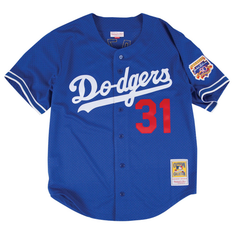 Mitchell & Ness Authentic BP Jersey Los Angeles Dodgers 1997 Mike Piazza - Mitchell & Ness