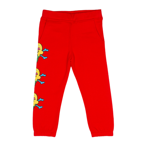 Kid's Ice Cream Toffee Bar Sweatpants (Red) - Ice Cream