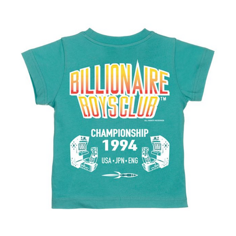 Kid's BBC Champions SS Tee (Blue Grass) - Billionaire Boys Club