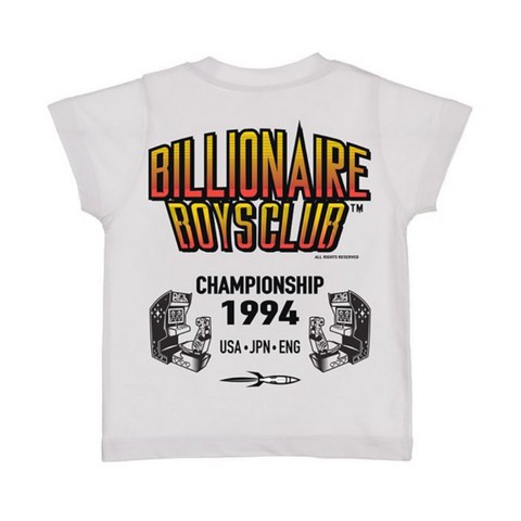 Kid's BBC Champions SS Tee (Bleached White) - Billionaire Boys Club
