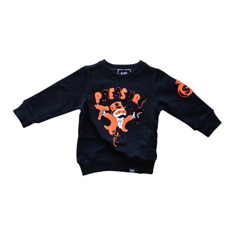 KID'S DENIMiCITY Pressure Shattered Crewneck - DENIMiCITY