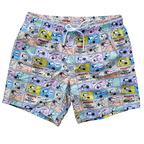 Lacoste X Peanuts Comic Book Shorts - Lacoste