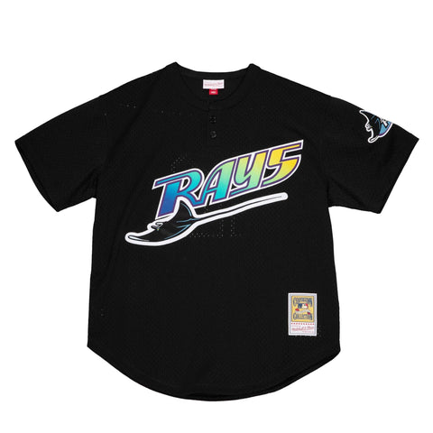 Mitchell & Ness Authentic Wade Boggs Tampa Bay Rays 1998 Pullover Jersey - Mitchell & Ness
