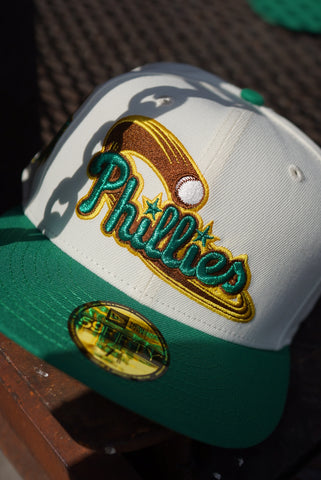 New Era Philadelphia Phillies 1996 ASG Peanut UV (Off White/Kelly) - New Era