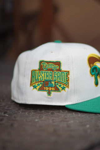 New Era Philadelphia Phillies 1996 ASG Peanut UV (Off White/Kelly) - New Era