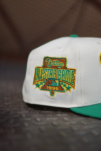 New Era Philadelphia Phillies 1996 ASG Peanut UV (Off White/Kelly) - New Era