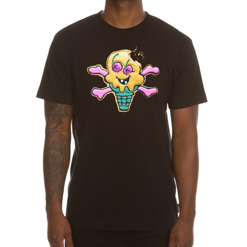 Ice Cream Cookies SS Tee (Black) - Ice Cream